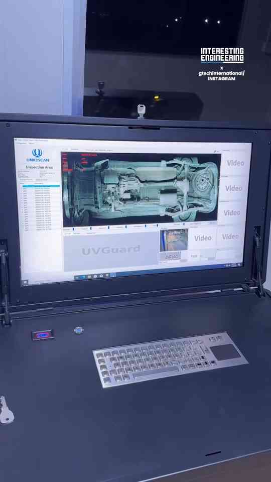 This security scanner sees through cars
