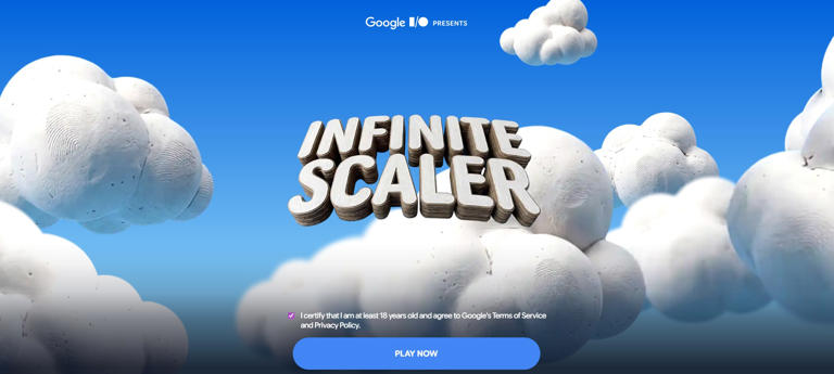 Google Infinite Scaler: Το δωρεάν AI παιχνίδι που παρουσιάστηκε στο ...