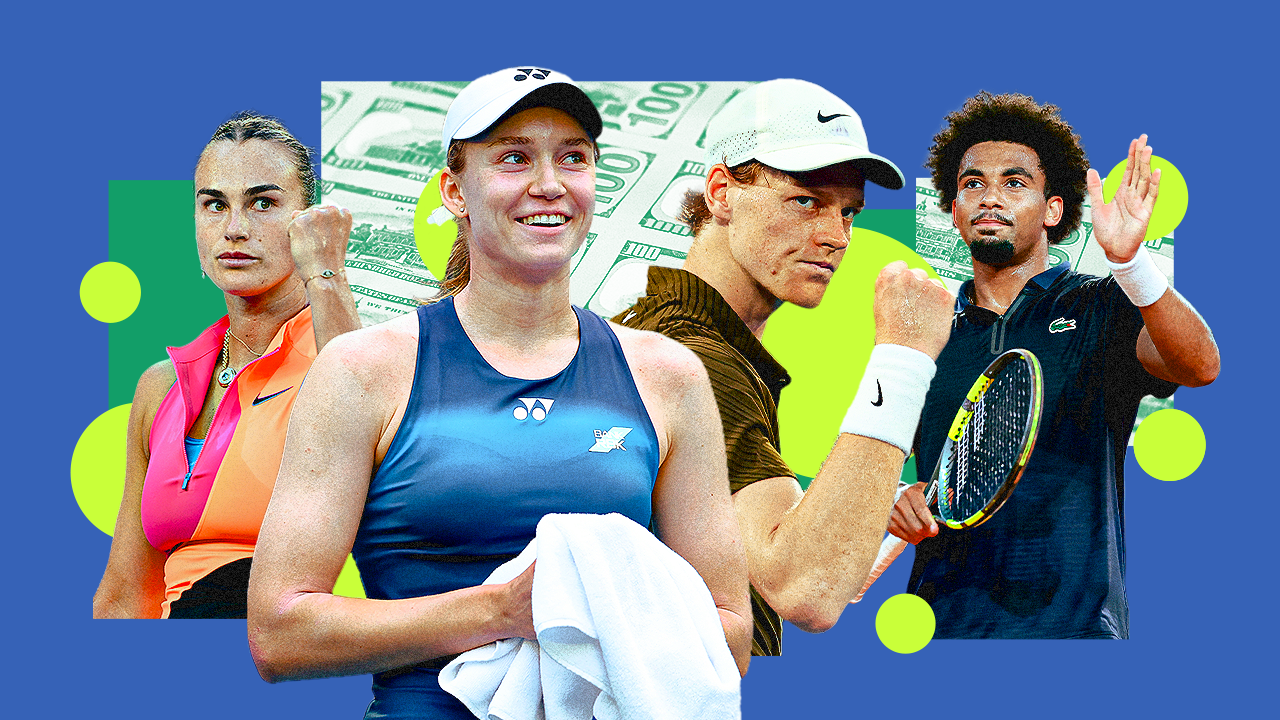 Tennis prize money breakdowns 2026 for ATP, WTA