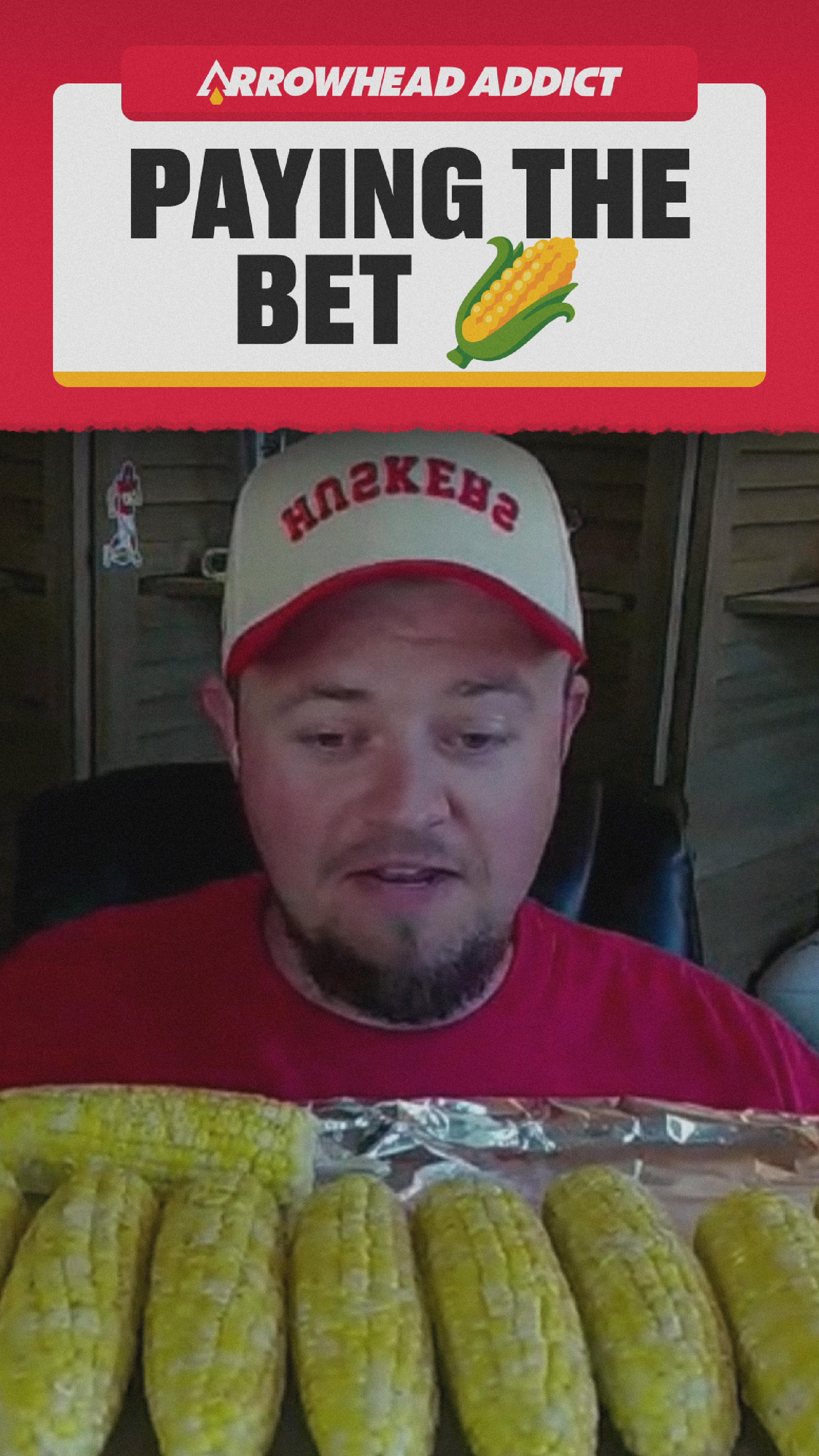 Why Price Carter is eating 10 ears of corn live