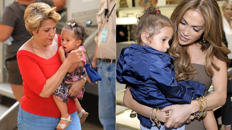 The style transformation of Jennifer Lopez's child Emme in photos
