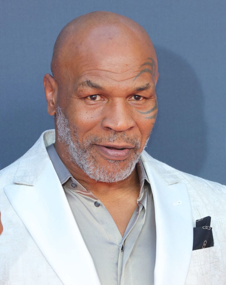 Mike Tyson recalls catching young Brad Pitt with his ex-wife Robin Givens