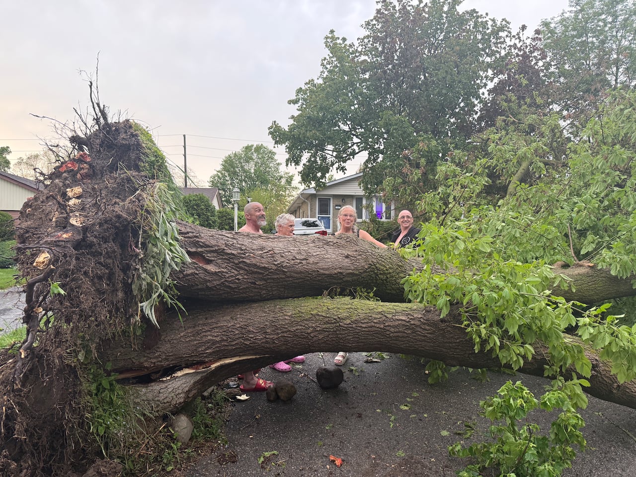 Cleanup begins after severe storms roll through southwestern Ontario ...