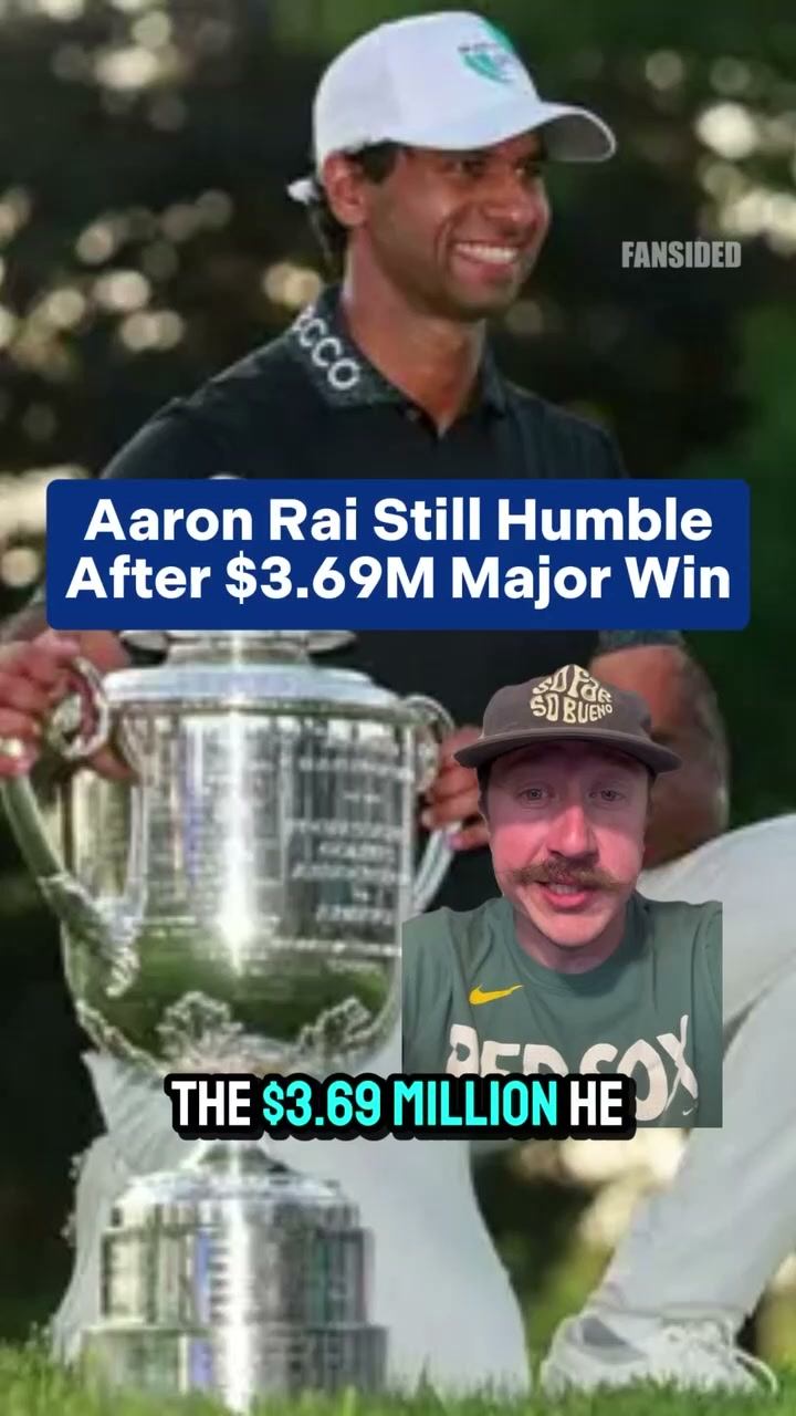 Aaron Rai is officially the most relatable athlete ever