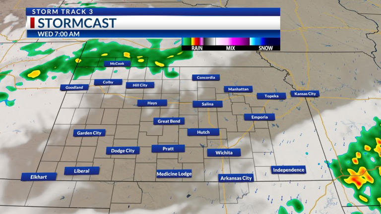 Storm Track 3 forecast: Mild stretch, increasing rain chances this week