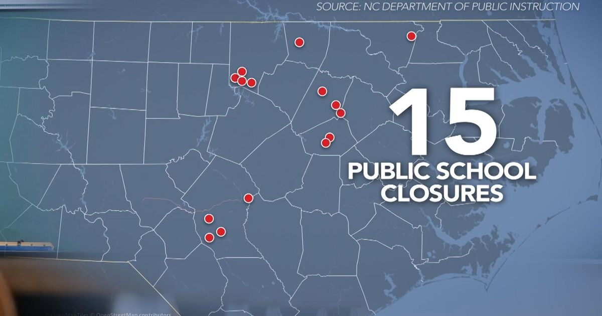 NC public schools are being forced to close, and more are on the ...