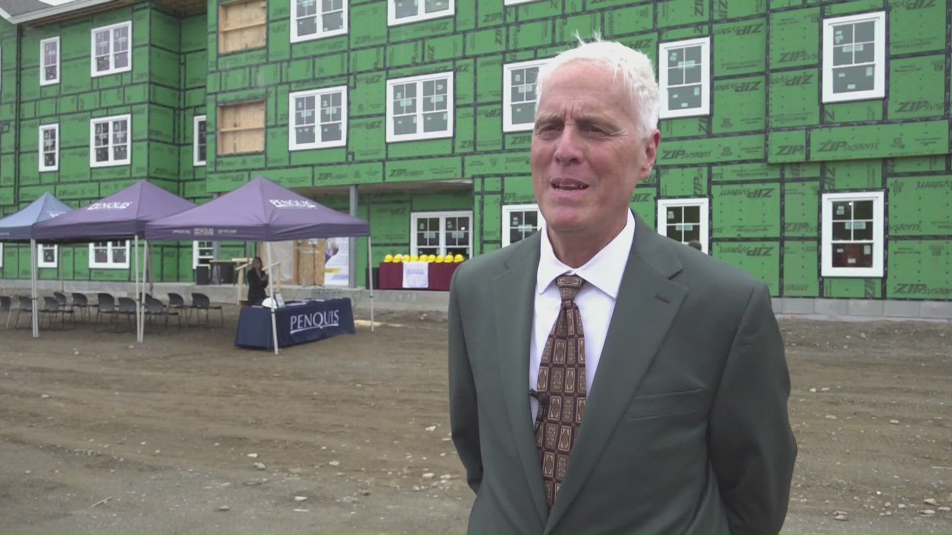 New affordable housing development under construction in Bangor