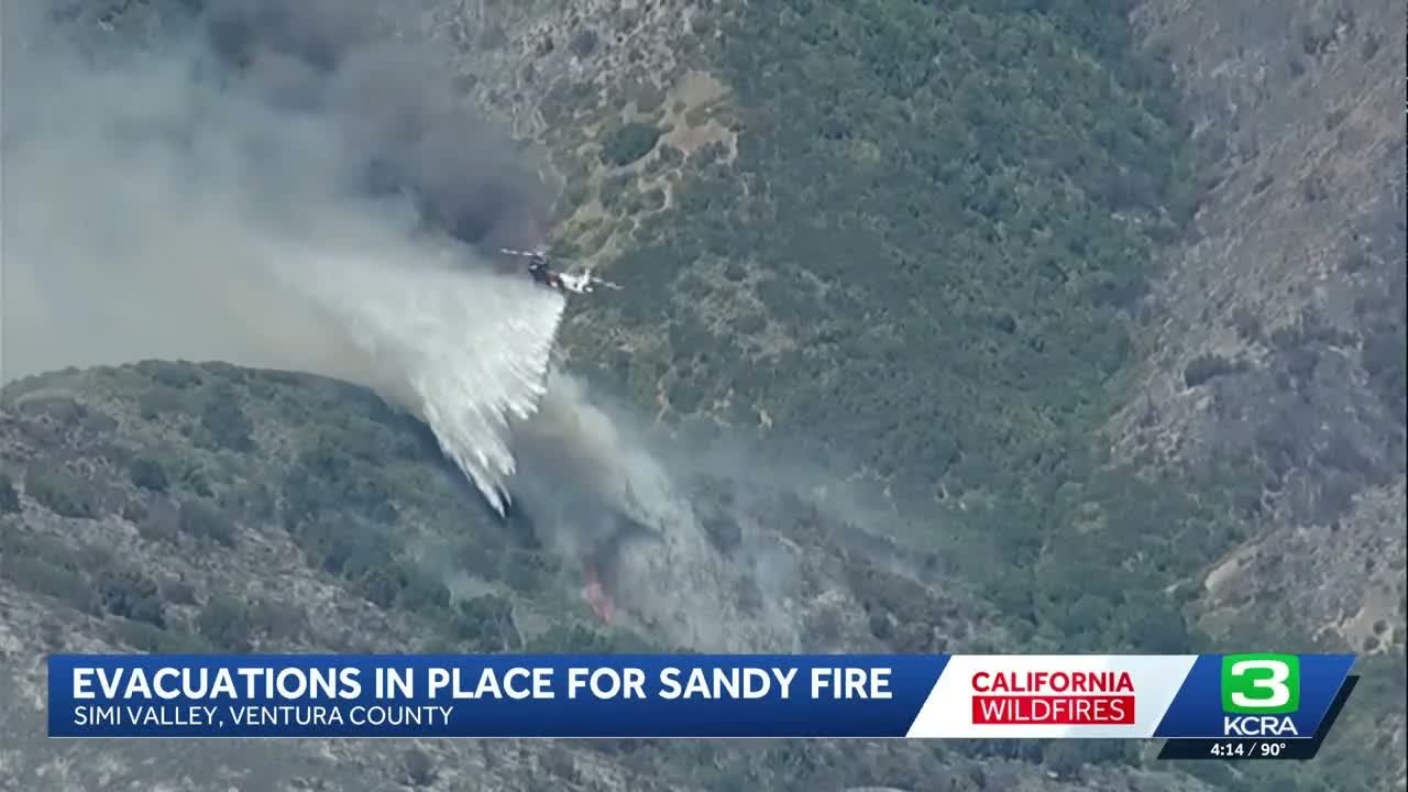 Sandy Fire: More than 17K under evacuation orders as homes threatened ...
