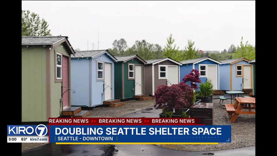 Video: Push to expand shelter space in Seattle