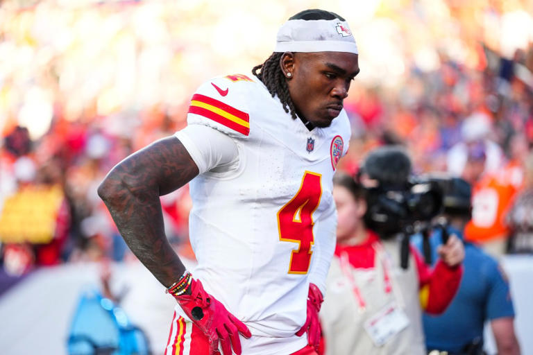 Chiefs’ Rashee Rice had knee surgery before heading to jail for ...