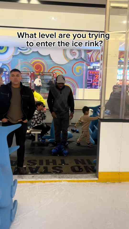 What is your ice skating level when entering the rink?
