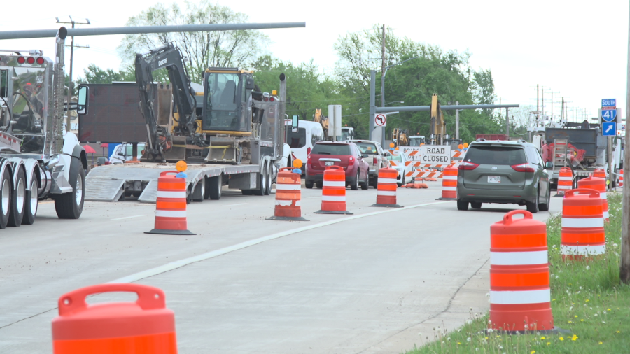 Richmond Street Bridge in Appleton closes for diverging diamond project