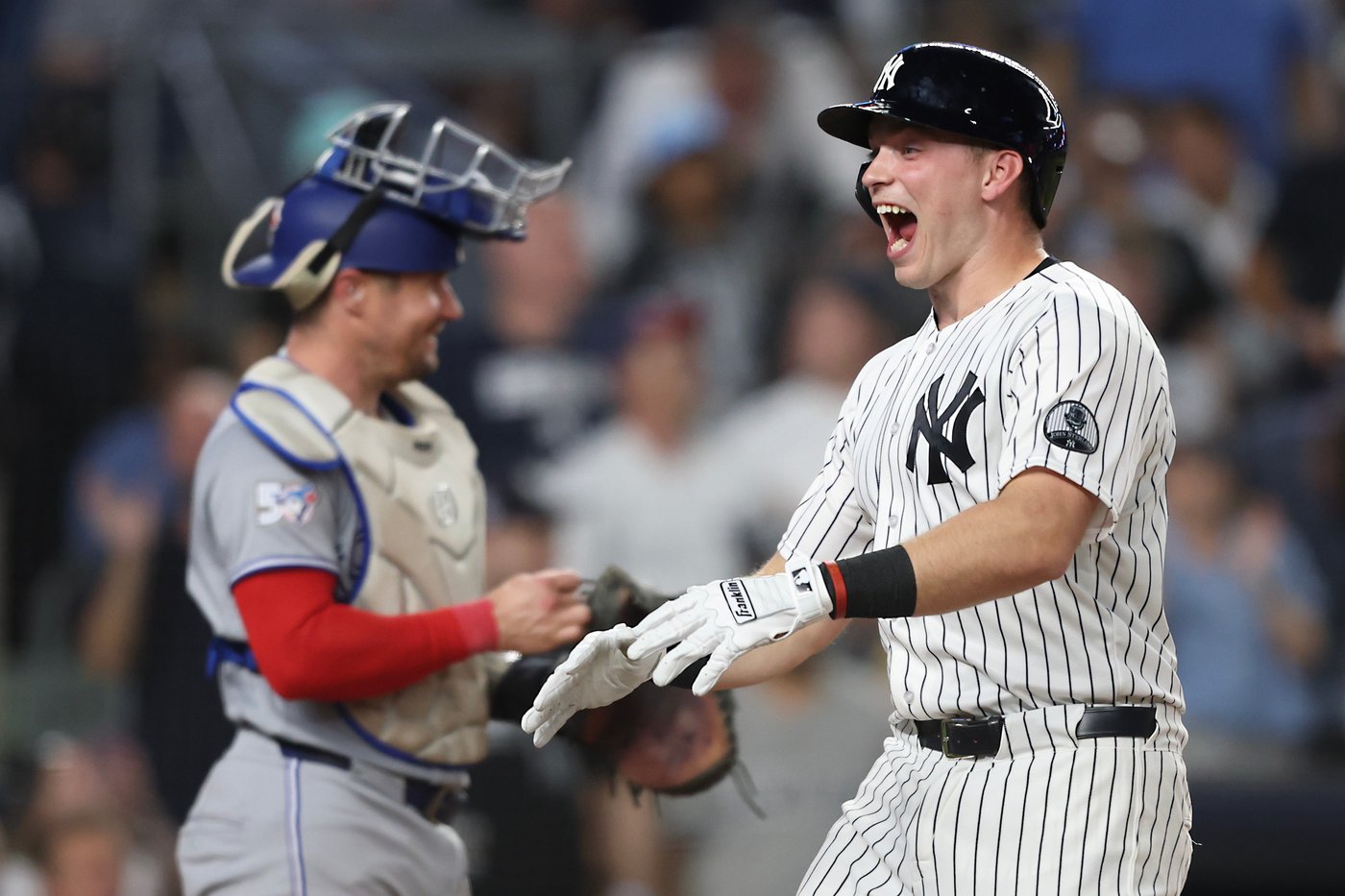 Rice, McMahon homer in hot 5-4 win for Yankees over Blue Jays