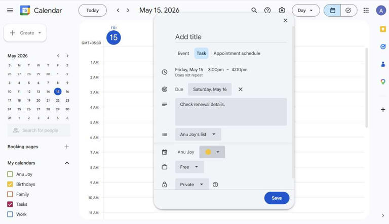 I keep coming back to Google Tasks no matter what else I try, and I ...