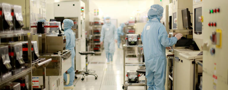 Curated visual reference: Chinese Semiconductor Stocks Surge On Samsung Strike Fears Photo Inspiration