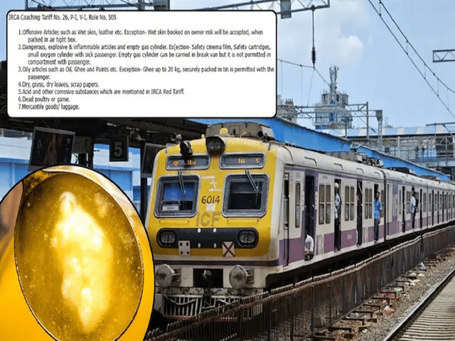 Indian Railways rules: Can you carry ghee and cooking oil on a train ...