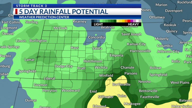 Storm Track 3 forecast: Mild stretch, increasing rain chances this week