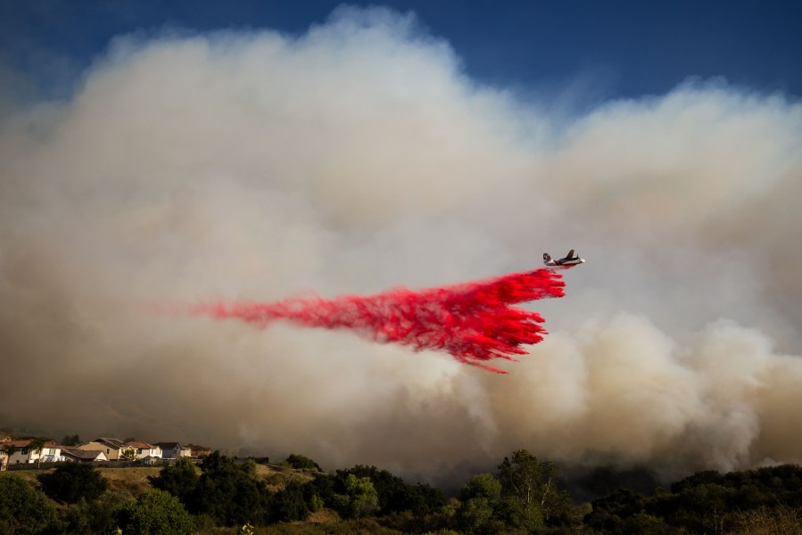 Crews battle multiple wildfires across Southern California