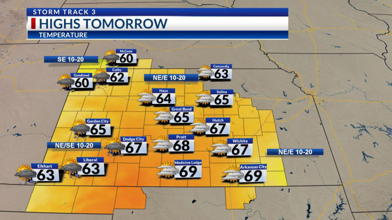 Storm Track 3 forecast: Mild stretch, increasing rain chances this week