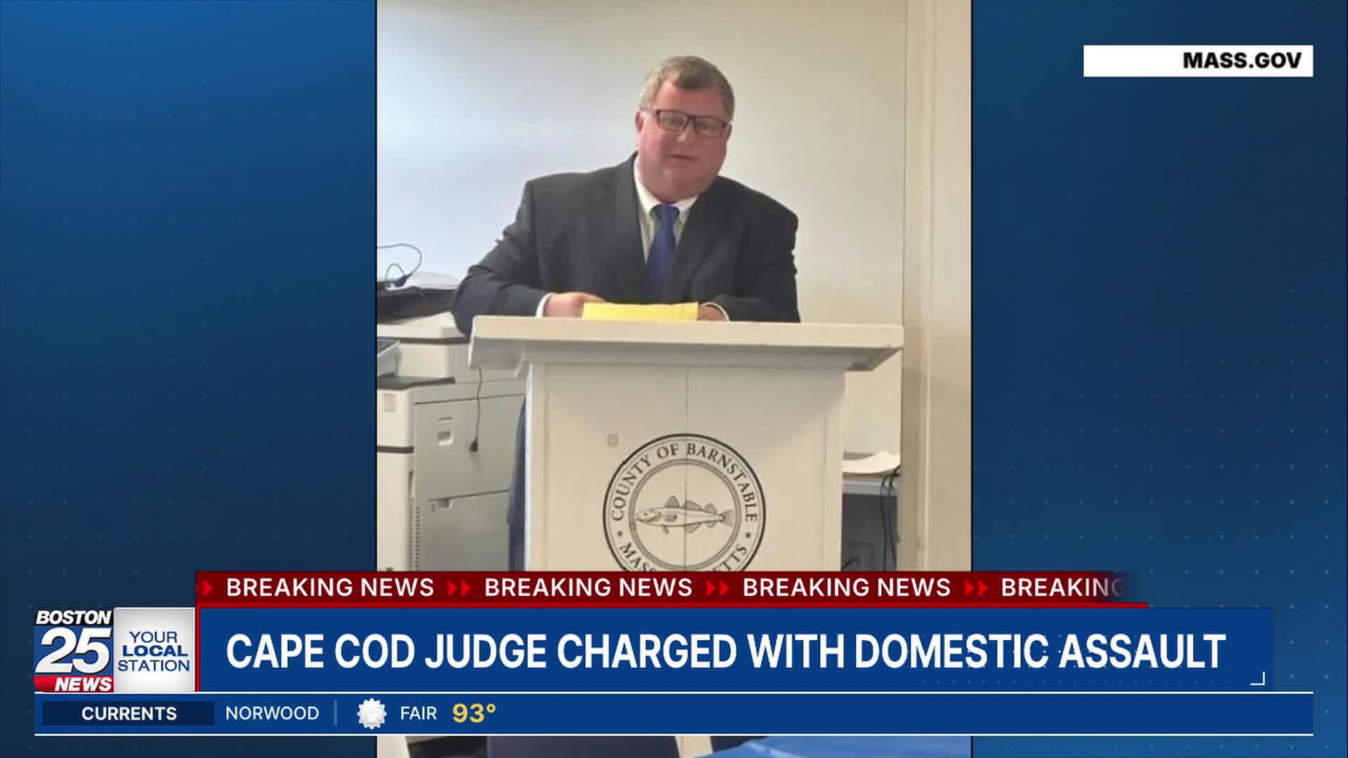 Consistently told her he was untouchable: Cape Cod judge charged with ...