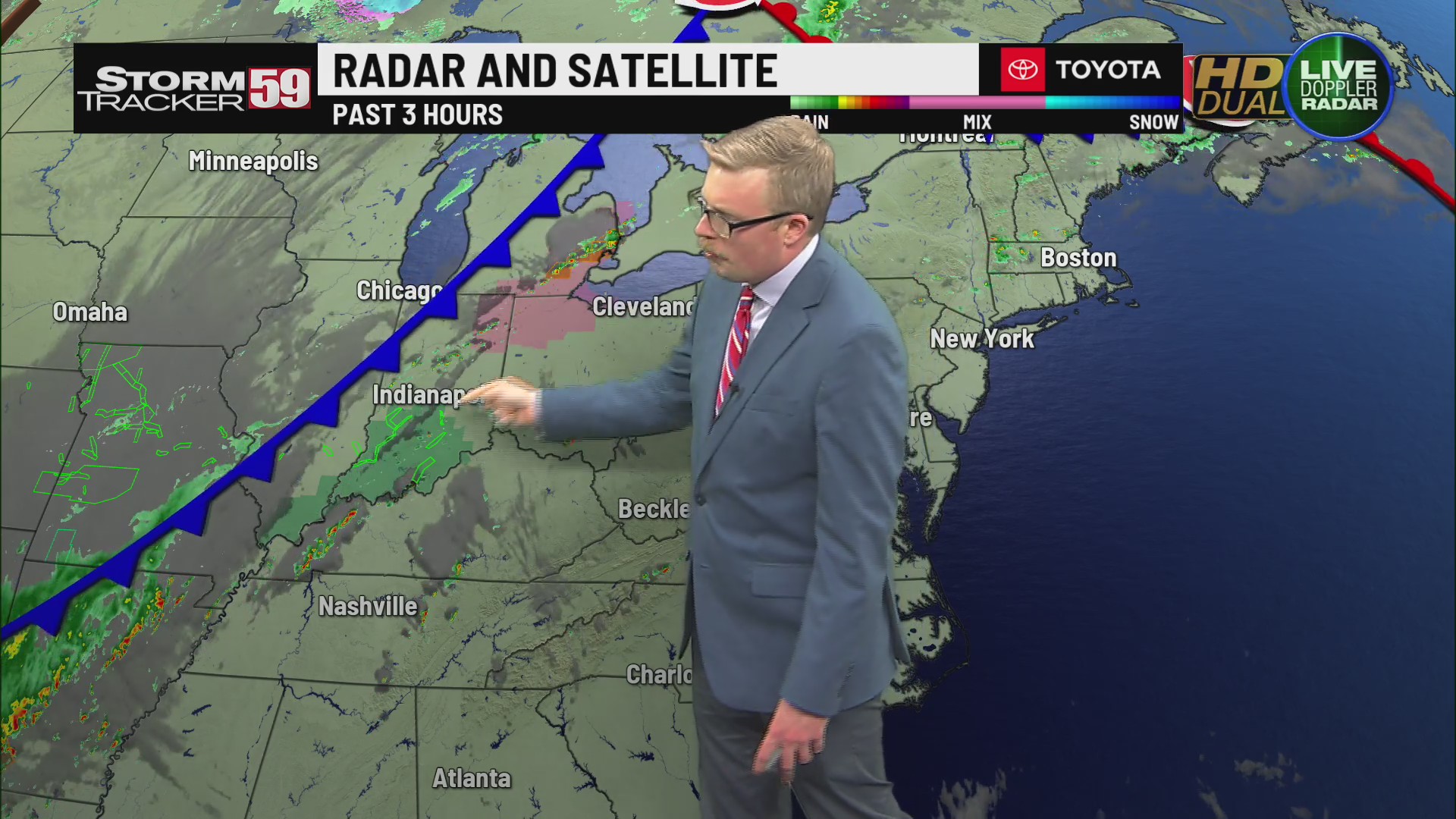 Storm chances rise Wednesday, continue through Memorial Day weekend