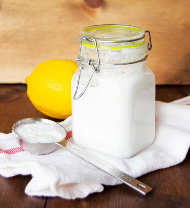 Easy DIY soft scrub with simple natural ingredients