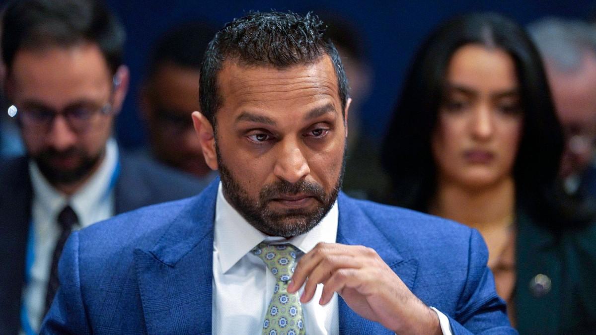 Embattled FBI director Kash Patel accused of being on drugs during TV ...