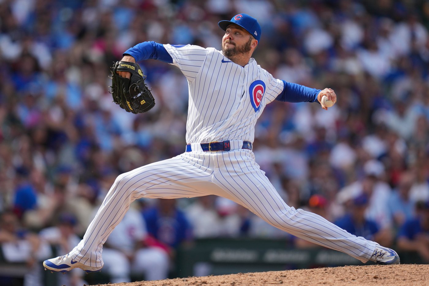 Cubs reinstate left-handed reliever Caleb Thielbar, designate Ty Blach ...