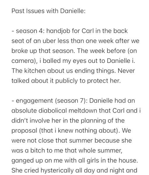 Read Lindsay Hubbard's note of all the reasons she's feuding with ...