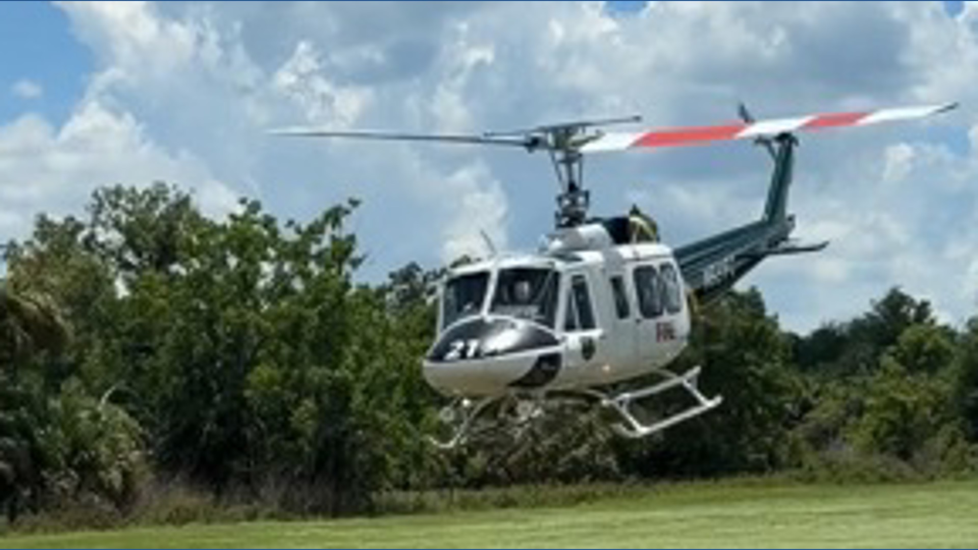 Fire crews fight fire in Crystal River