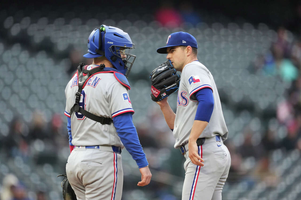 Rangers get good news on MacKenzie Gore's scare, Wyatt Langford's ...