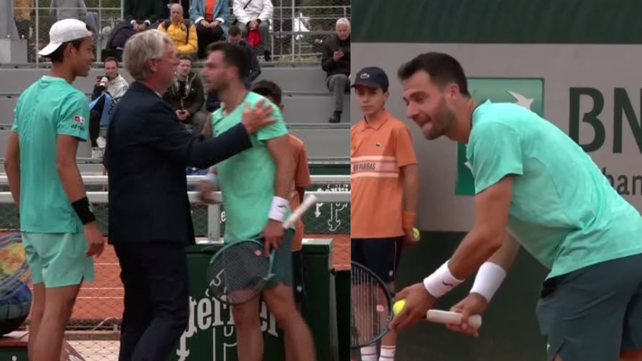 French Open chaos erupts after Pedro Martinez and Rei Sakamoto exchange  heated threats at the net
