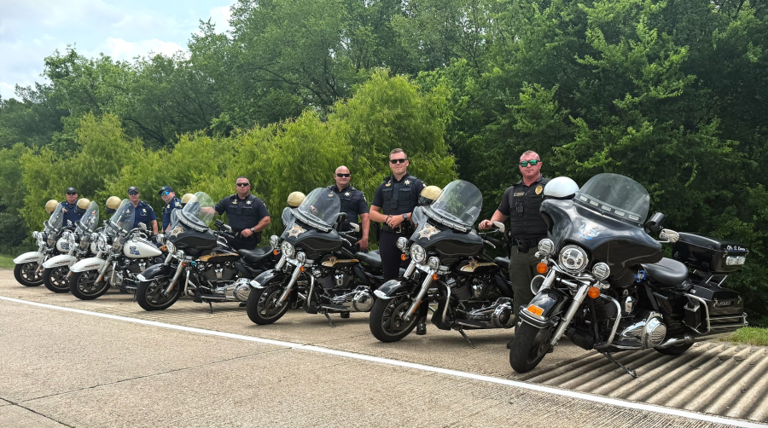 Cross-country motorcycle ride aids veterans and fallen heroes