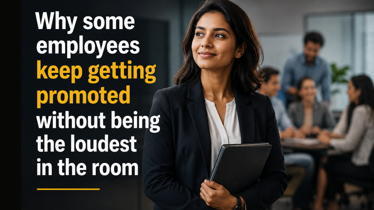 Why some employees keep getting promoted without being the loudest in ...