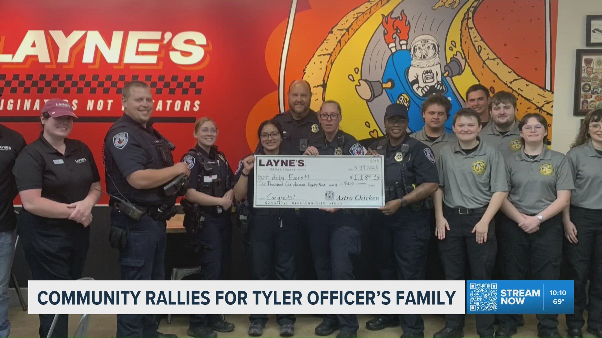 Tyler community rallies around police officer’s family after newborn’s ...