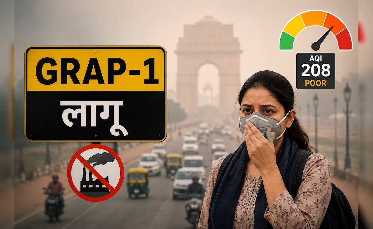 दिल्ली-NCR में GRAP-1 लागू: घर से निकलने से पहले जान लें क्या बदला ...