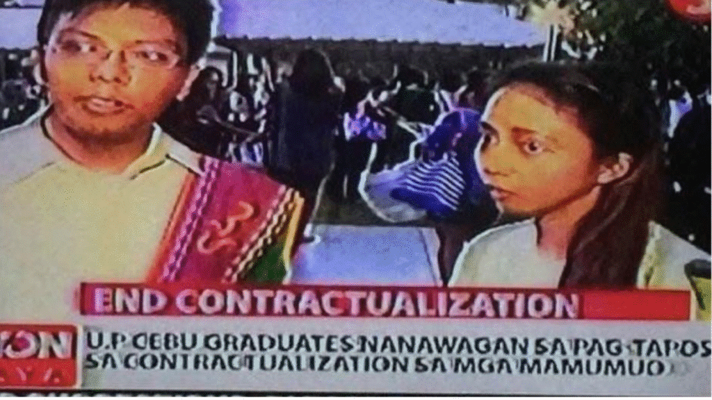 UP Cebu alumna Vince Dingding fought to end contractualization