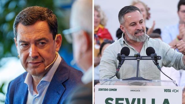 El PP andaluz y Vox encaran la primera negociación clave tras el 17-M ...