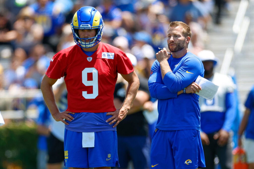 Sean McVay Explains Why Rams Drafted Matthew Stafford’s Replacement