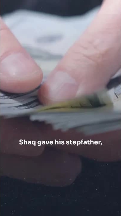 Shaq’s first NBA paycheck paid his parents millions