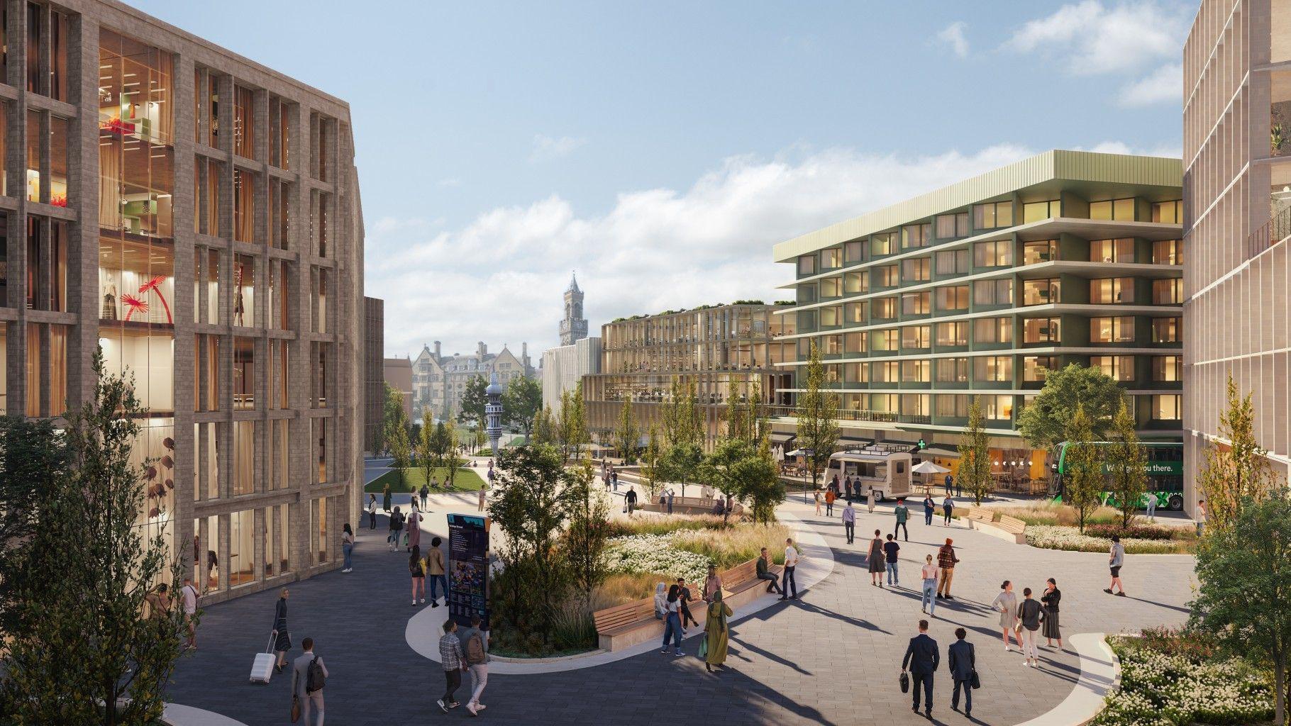Council shows plans to double size of city centre