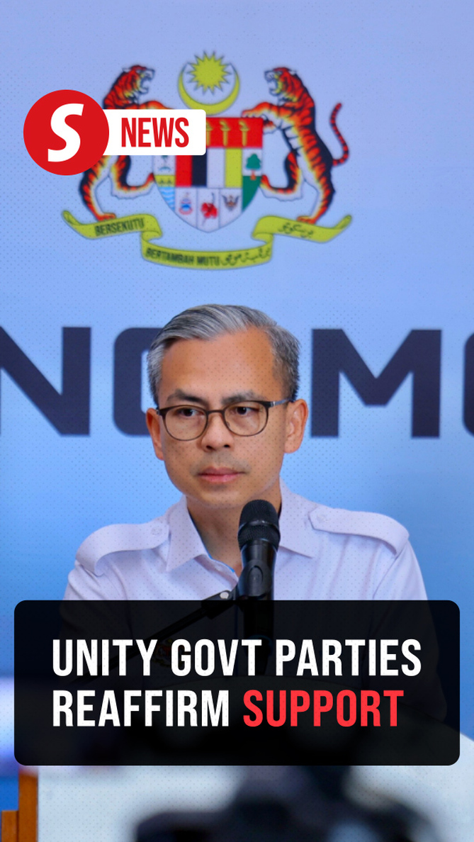 Unity govt components committed to seeing its term through, says Fahmi