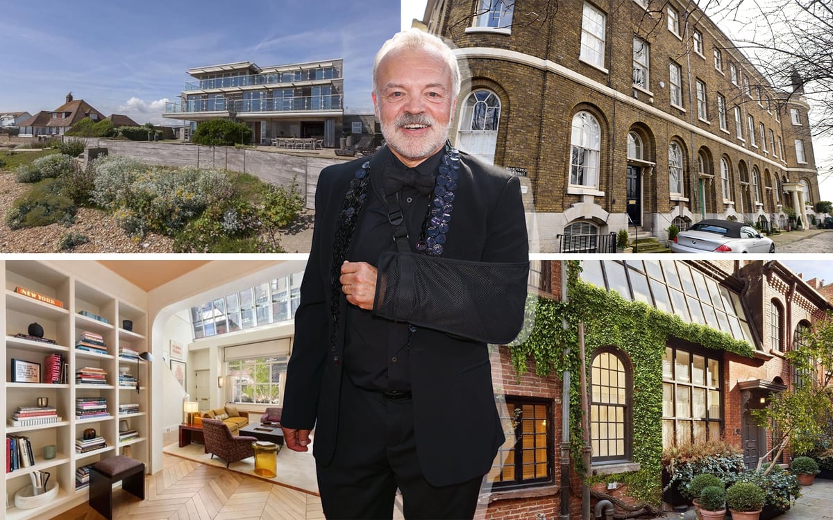 Inside Graham Norton's property portfolio as price of London home cut