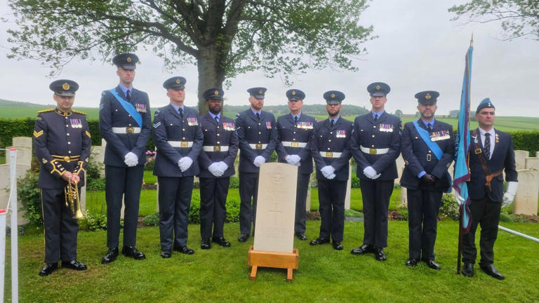 Wartime RAF pilot buried 86 years after crash