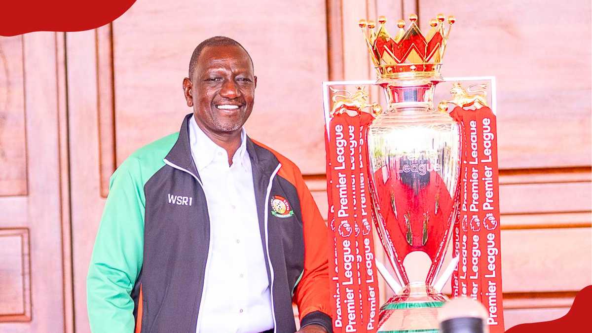 William Ruto celebrates Arsenal's Premier League win after 22-year wait ...