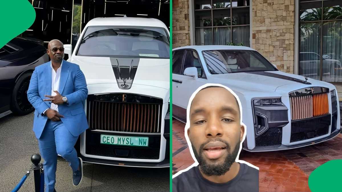 Money doesn't guarantee style: Car fanatic drags MySol customised Rolls ...