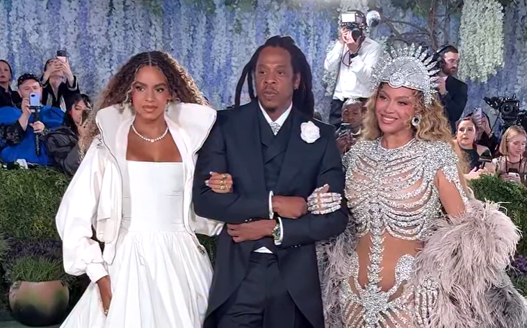 Blue Ivy’s $4,900 heels turn Beyoncé’s Met Gala comeback into a family ...