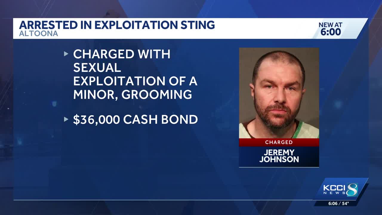 Nebraska man charged in Iowa child exploitation sting