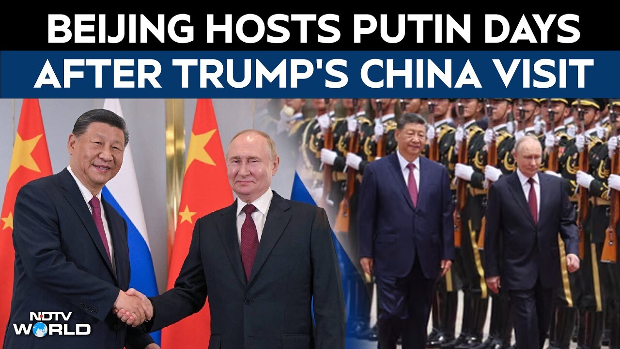 Putin in China | Vladimir Putin meets Xi Jinping in Beijing amid global ...