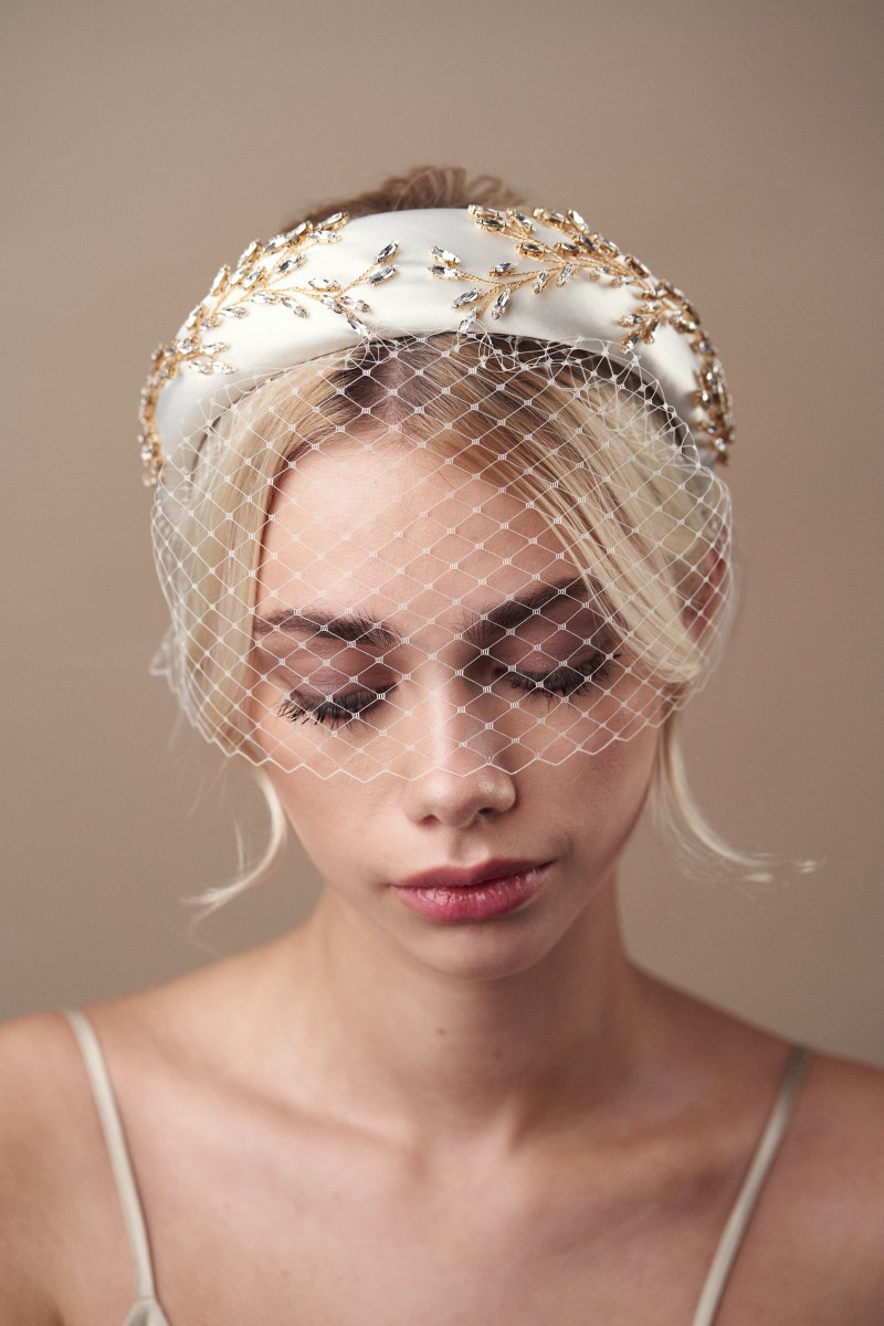 Where to find cool bridal headpieces and headbands